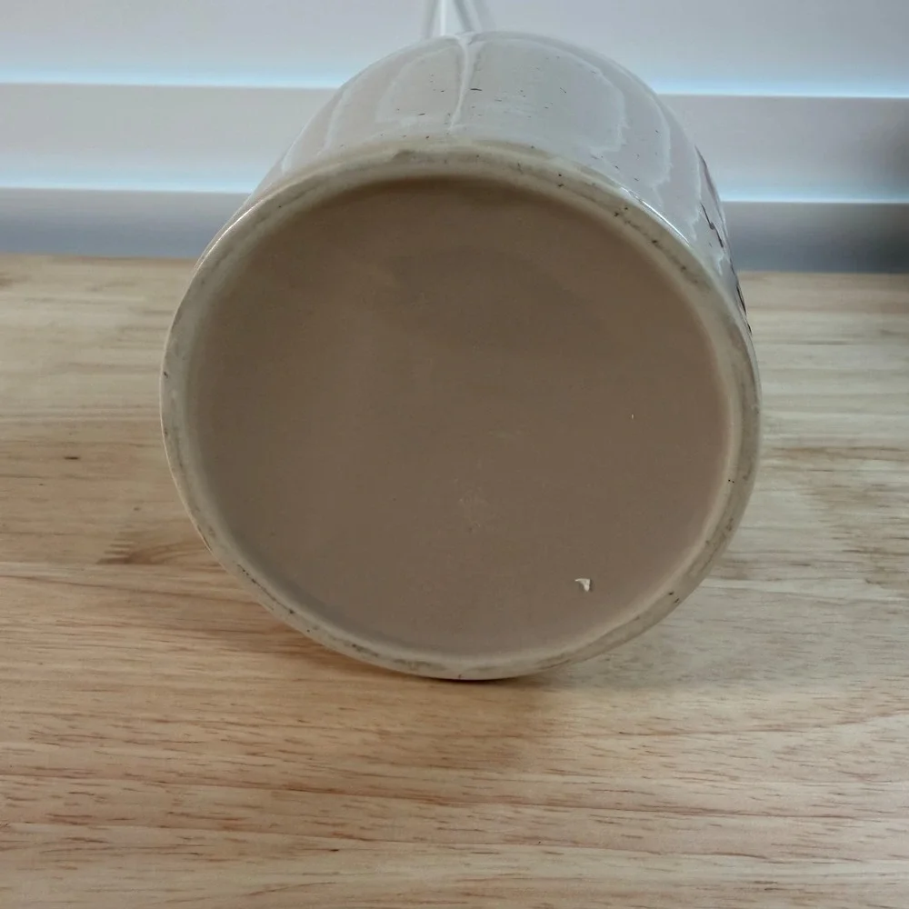 Vintage 1903 Winesap & Co. 2 Beige Apple Ceramic Decorative Crock  Jug Orchard